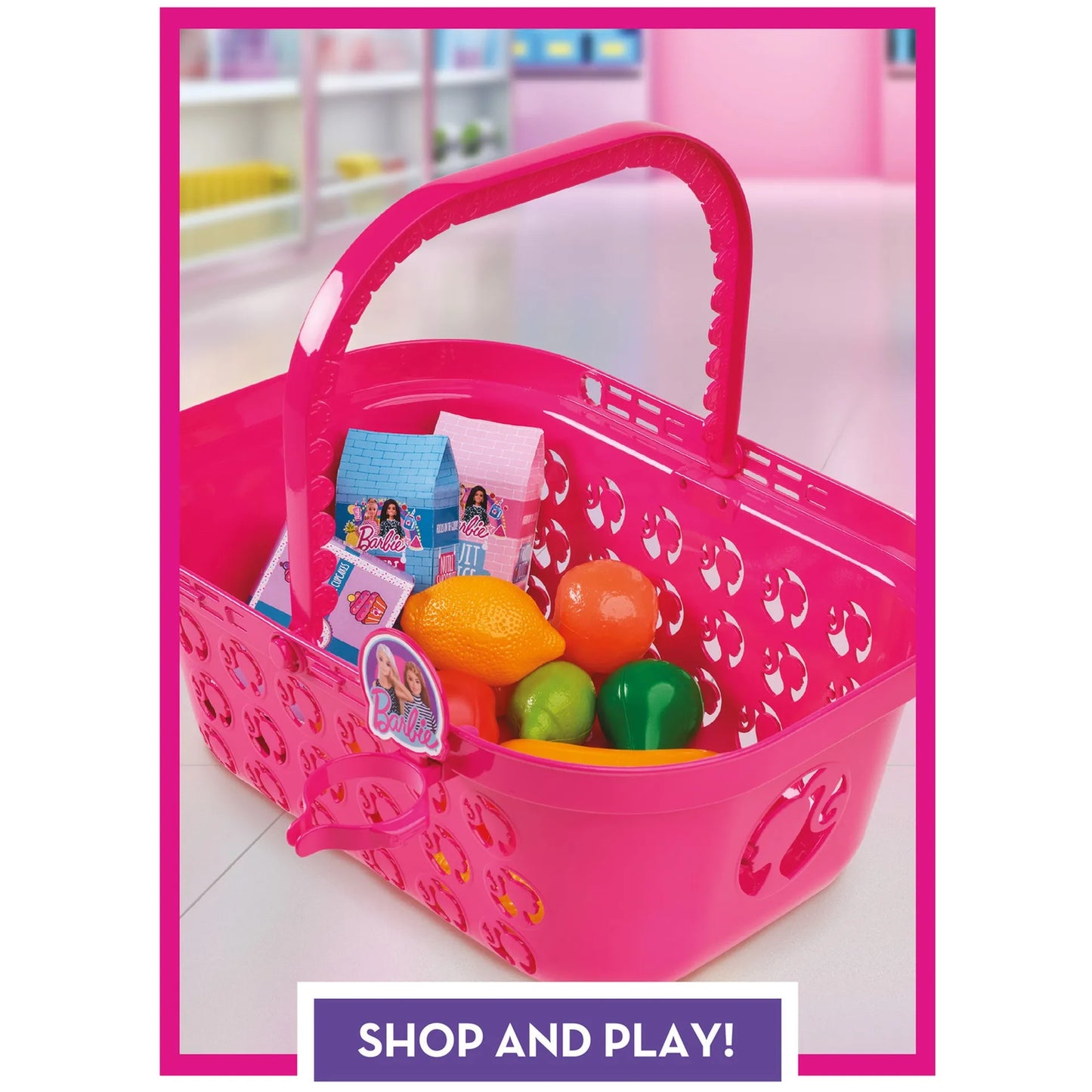 Barbie Shopping Basket Playset