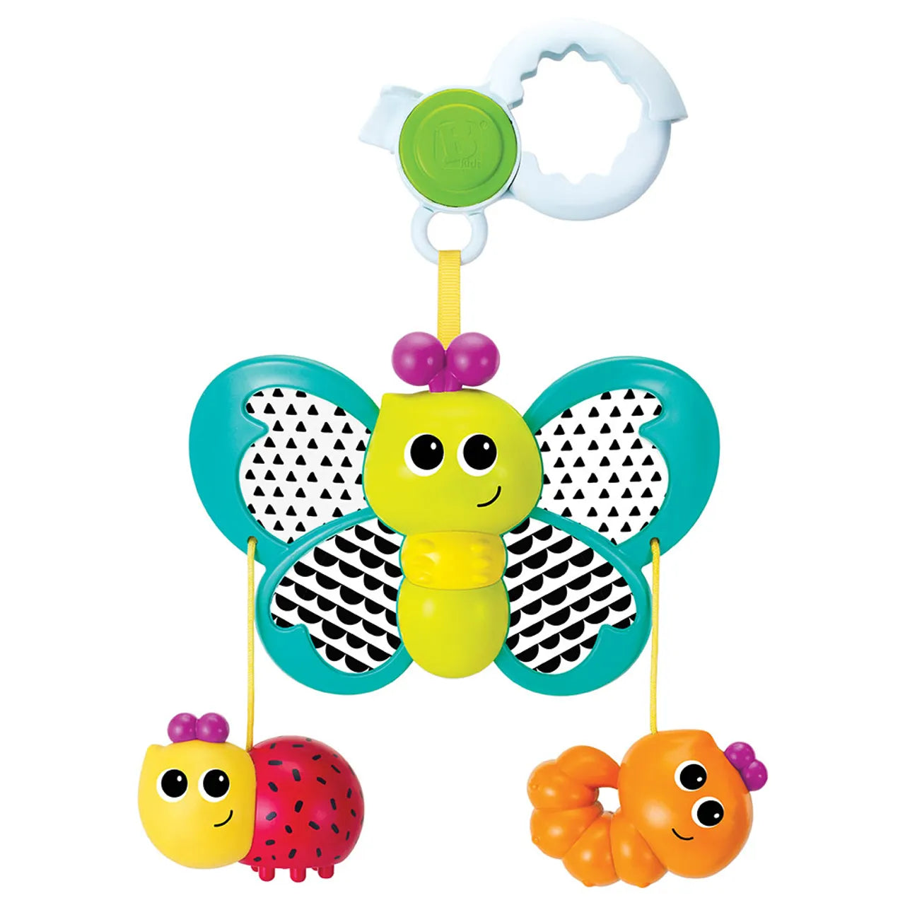 DINGLE-DANGLE BUG STROLLER CLIP