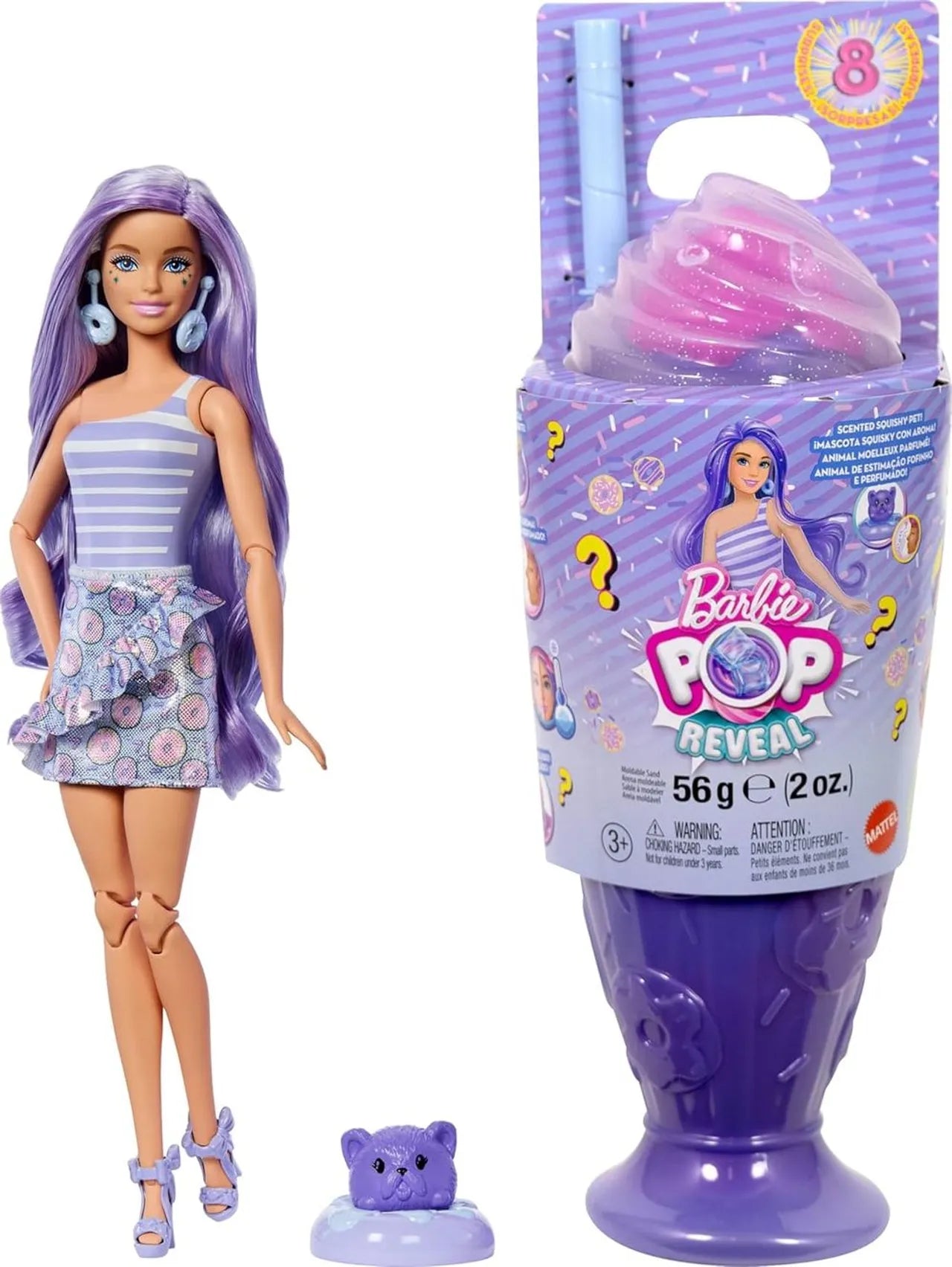 Barbie®️ Pop! Reveal Purple Hair
