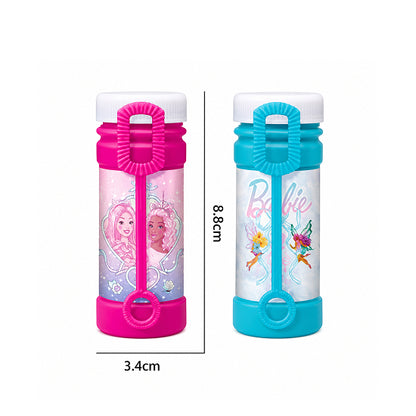 Barbie Bubble Bottle 2 Pack – Kids Bubble Solution with Bubble Wands