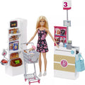Barbie Doll with Supermarket & 25+ Accessories