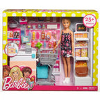 Barbie Doll with Supermarket & 25+ Accessories