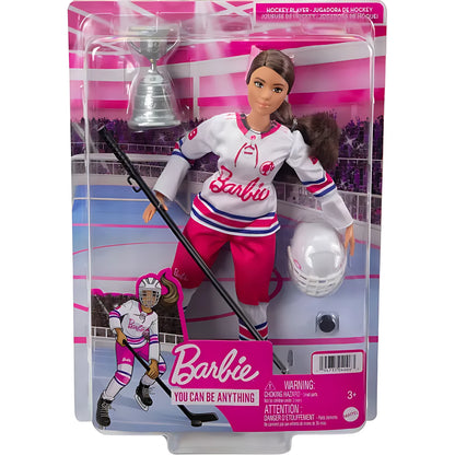 Barbie Winter Sports Hockey Player Doll