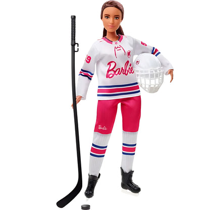 Barbie Winter Sports Hockey Player Doll