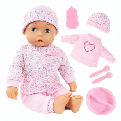 Bayer Baby Doll 38Cm Bottle & Feeding Playset