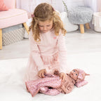 Bayer Baby Doll Reborn 38Cm With Blanket & Pillow
