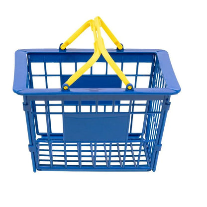 Kids Shopping Cart with Doll Seat & Play Food Set