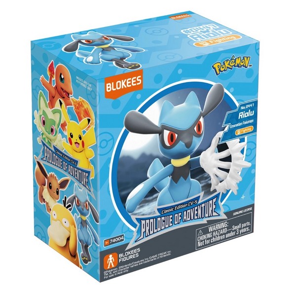 Blokees Figures  Pokémon Riolu