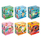 Collection of six Blenders Classic Versions toy boxes featuring various cartoon characters on a white background.