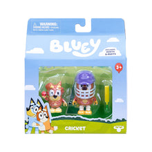 Bluey Cricket Figure 2-Pack Rusty & Dusty with Accessories