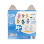 Bluey Fuzzies Deluxe Figure Pack with 8 Collectible Flocked Figures