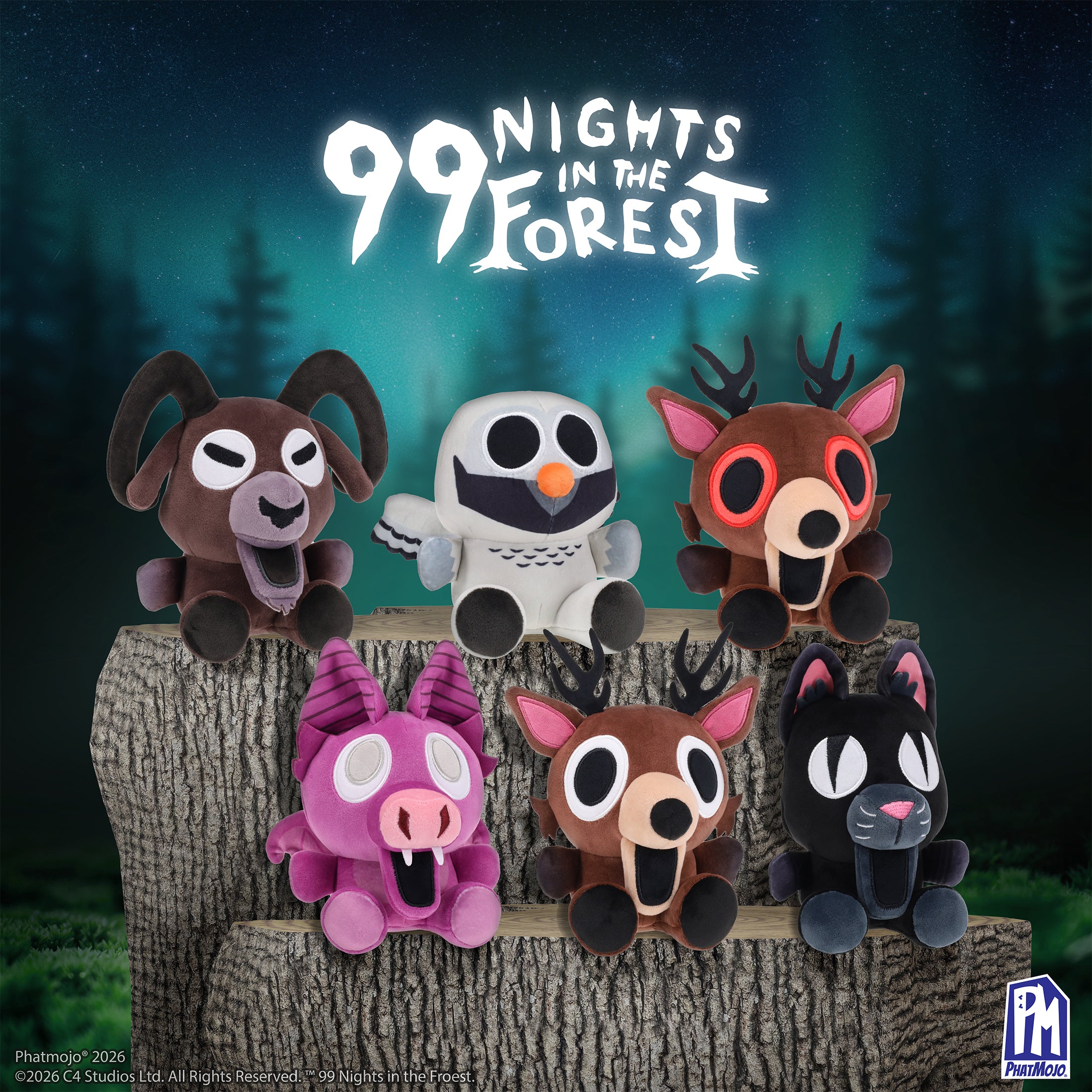99 Nights in the Forest Collectible Plush 810189761544