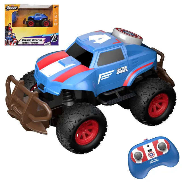 Marvel Captain America Ridge Runner RC Car 2.4GHz Remote Control Vehicle