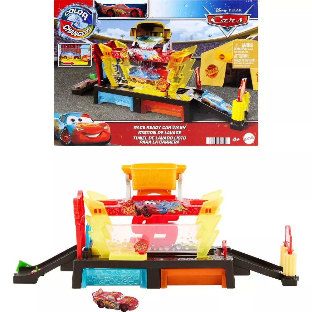 Disney Pixar Cars Color Changers Lightning McQueen Car Wash