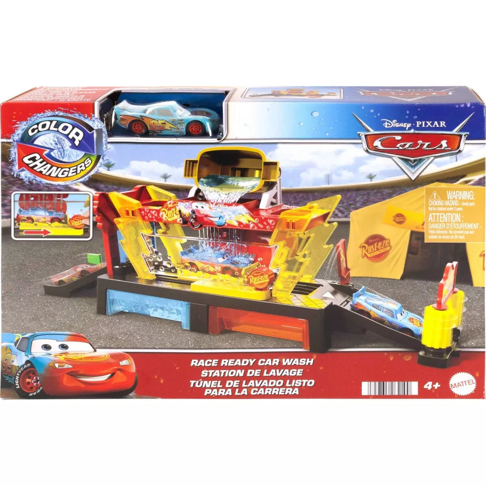 Disney Pixar Cars Color Changers Lightning McQueen Car Wash