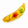 Squeezy Banana Clear Squishy Toy (3+ Years)
