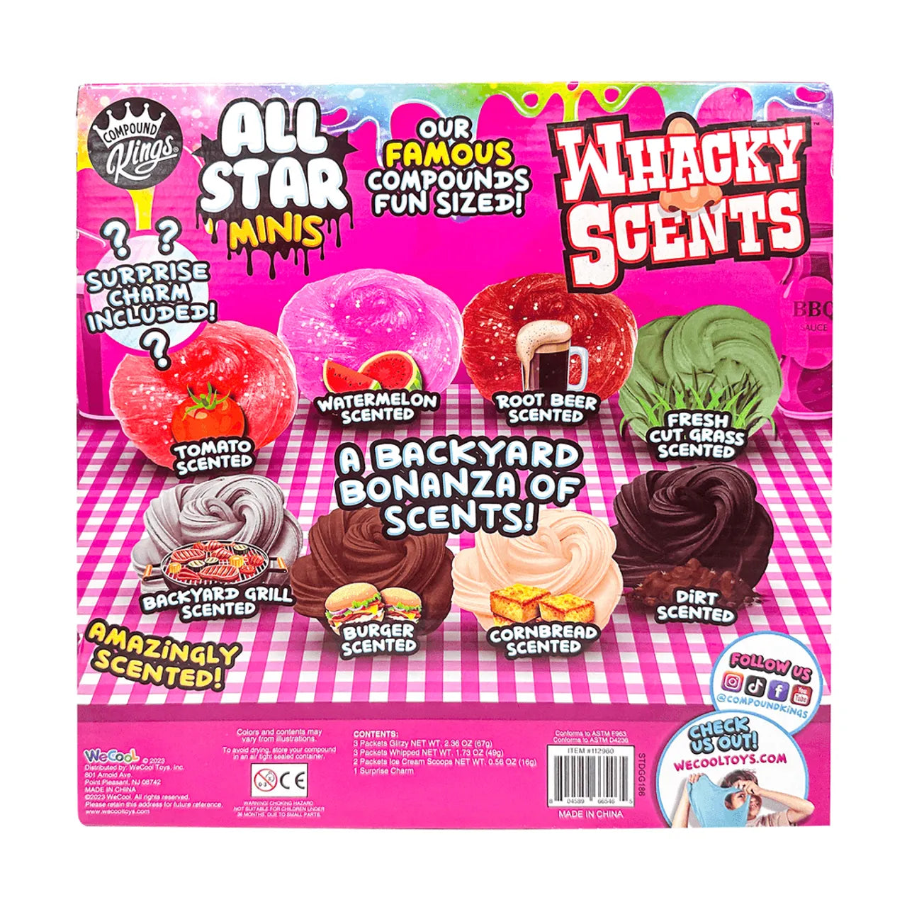 WeCool AllStar Mini Whcky Scnts 8Pk