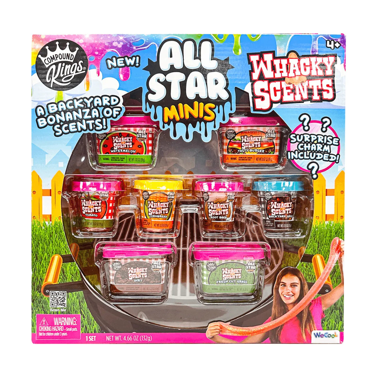 WeCool AllStar Mini Whcky Scnts 8Pk