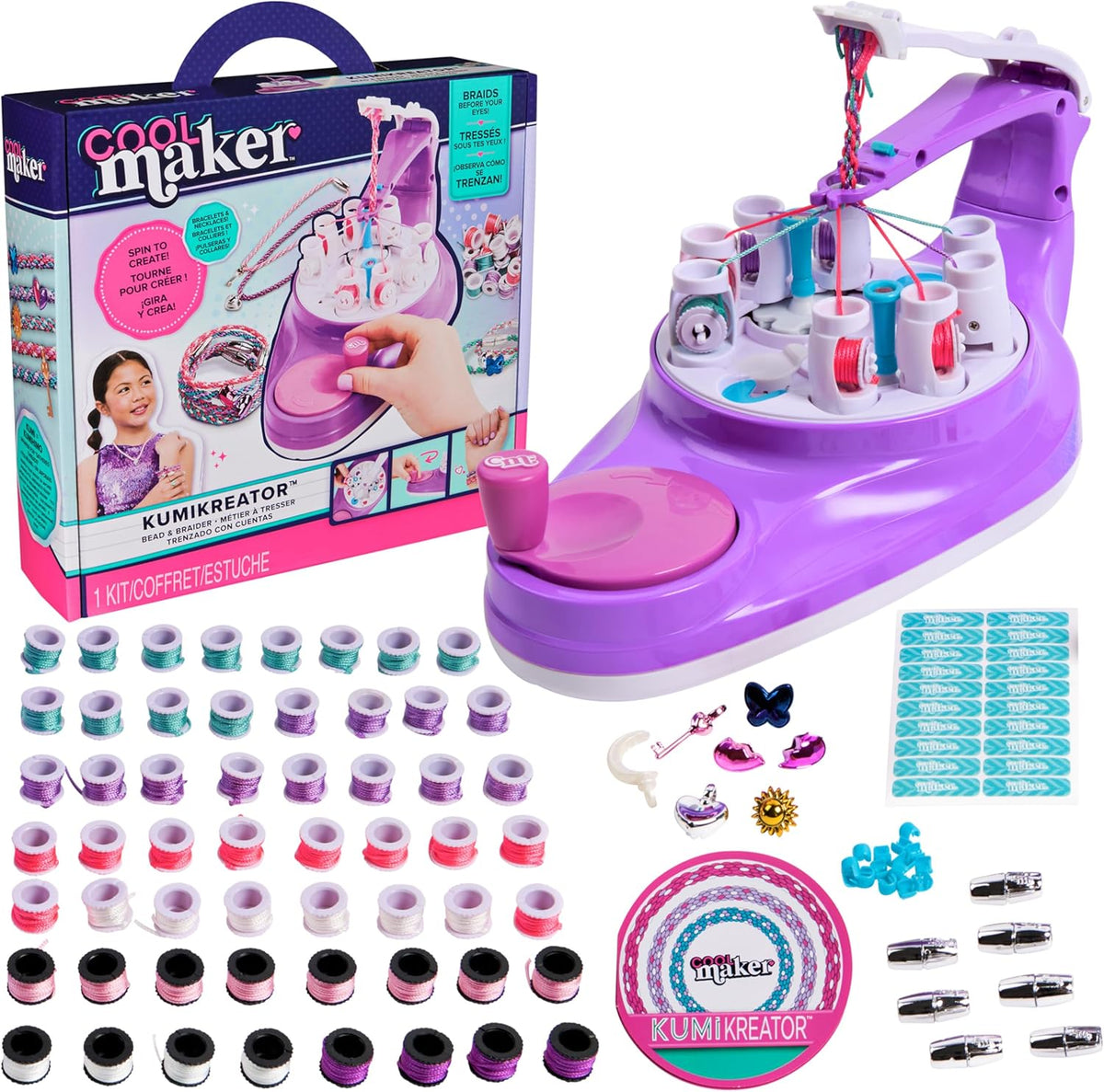 Cool Maker Kumi Kreator Bead & Braider Jewelry Kit