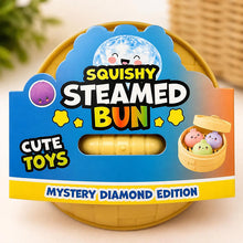 Crystal Clear Steamed Bun Squishy Toy Set – Mini Gel Dumpling Sensory Squishies (3 Pack)