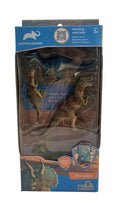 4 pcs dinosaur in window box