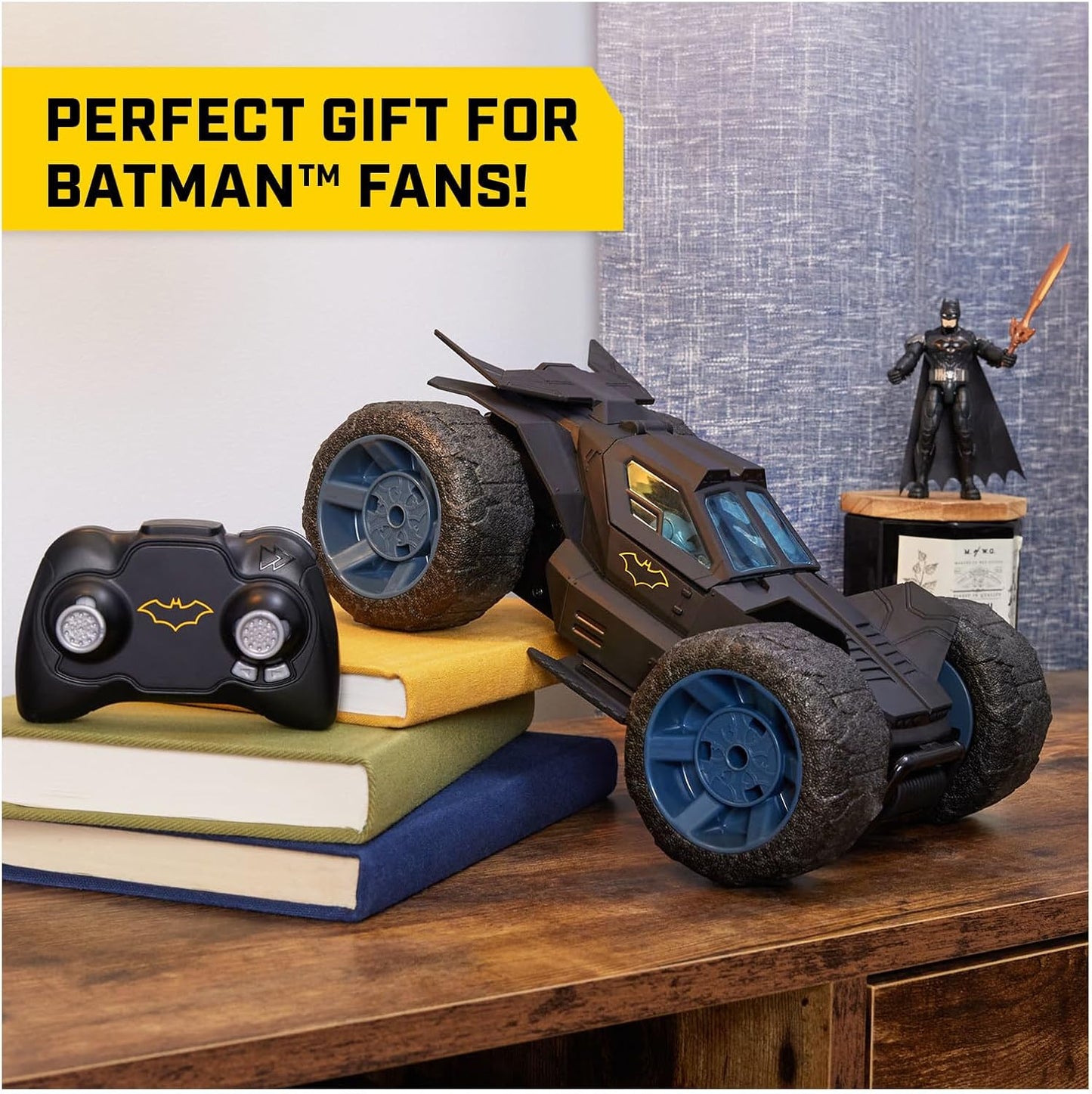 DC Batman RC Stunt Force Batmobile