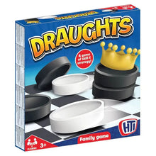 Classic Draughts Board Game Family Strategy Game for Kids & Adults