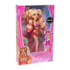 Dress-Up Impress doll in packaging with colorful outfit and accessories