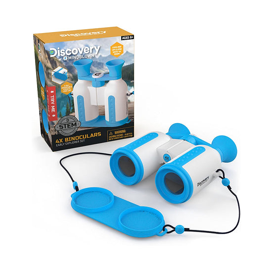 Discovery Kids 4X Binoculars Early Explorers Set for Children