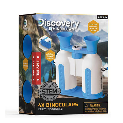Discovery Kids 4X Binoculars Early Explorers Set for Children