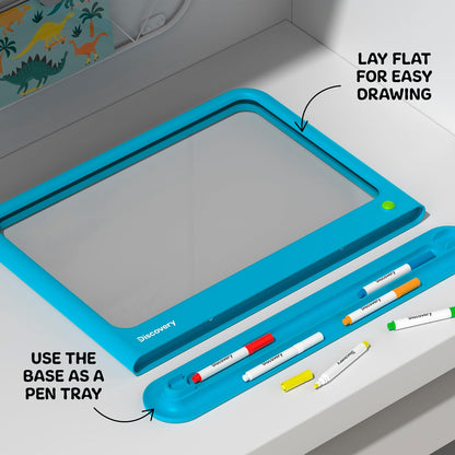 Discovery Light Designer Board 6 in 1 LED Drawing Art Kit with 3D Glasses