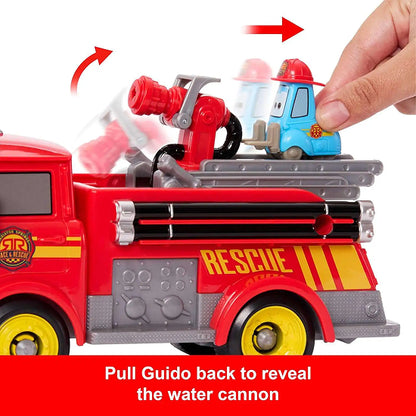 Disney Cars Radiator Springs Race & Rescue Red & Guido Fire Rescue Playset