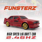 Funsterz Drift Series Remote Control Drift Car 1:16 Scale 30km/h with LED Lights
