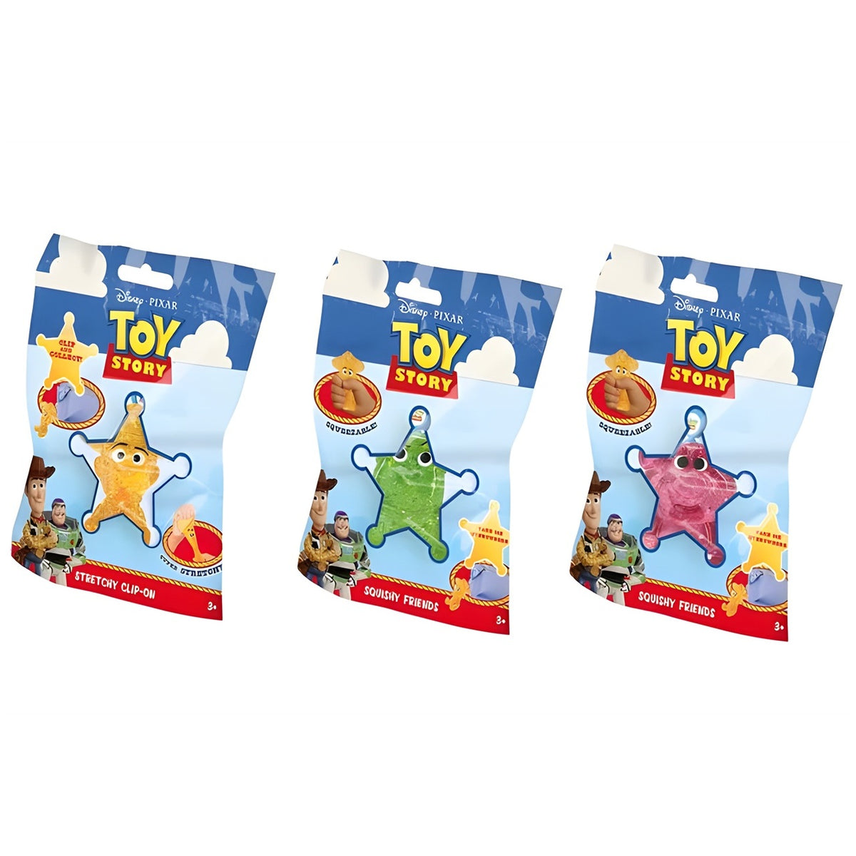Eolo Toy Story Squish Friends Soft Squeezable Toy - Assorted