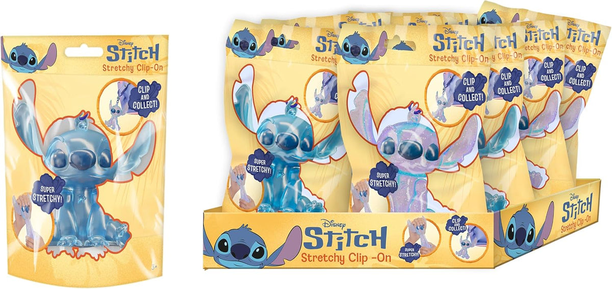 Eolo Disney Stitch Stretchy Clip-On Sensory Toy for Kids