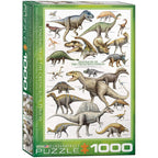 Puzzle 1000 Dinosaurs Of Cretaceous Period