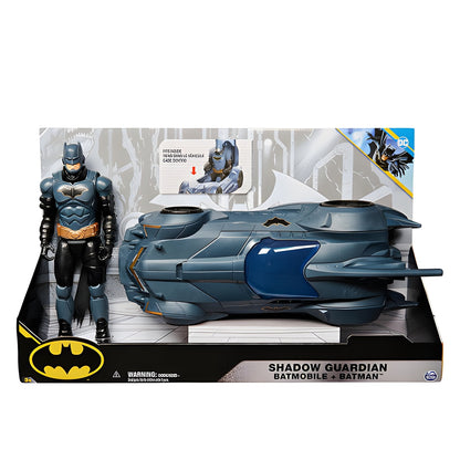 DC Batman Shadow Guardian Batmobile with 12-Inch Batman Figure