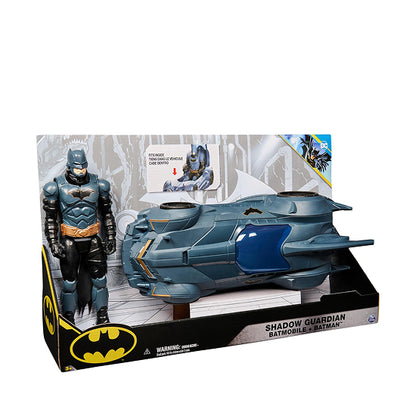 DC Batman Shadow Guardian Batmobile with 12-Inch Batman Figure