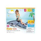 Intex Great White Shark Ride-On Inflatable Pool Float