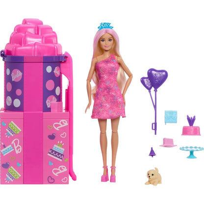Barbie Party Unboxed Surprise & Slide