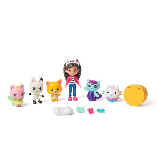 Gabby's Dollhouse Movie Cat-venture Crew Figures Gift Set 11 Pieces