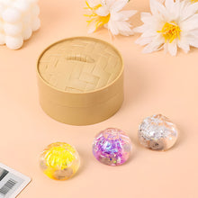 Glitter Crystal Steamed Bun Squishy – Mystery Diamond Edition TPR Jelly Dumpling Set