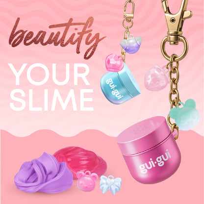 Gui Gui Slime Mini Pack – Stretchy Slime with Glitter & Charms or Kids 6+