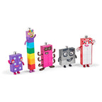 Numberblocks Friends Six to Ten Figure Set – Educational Math Characters 6-10