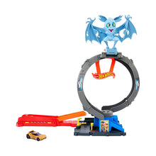 Hot Wheels City Nemesis Bat vs Tire Shop Playset with Vehicle