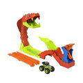Hot Wheels City Shark Chomp Beach Playset with Die-Cast Car