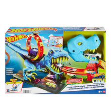 Hot Wheels City Trex Chomp Down vehicle track set