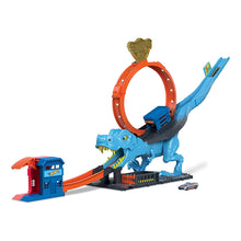 Hot Wheels City Trex Chomp Down vehicle track set