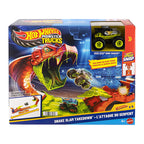 Hot Wheels Monster Trucks Snake Slam Takedown Playset with Bone Shaker
