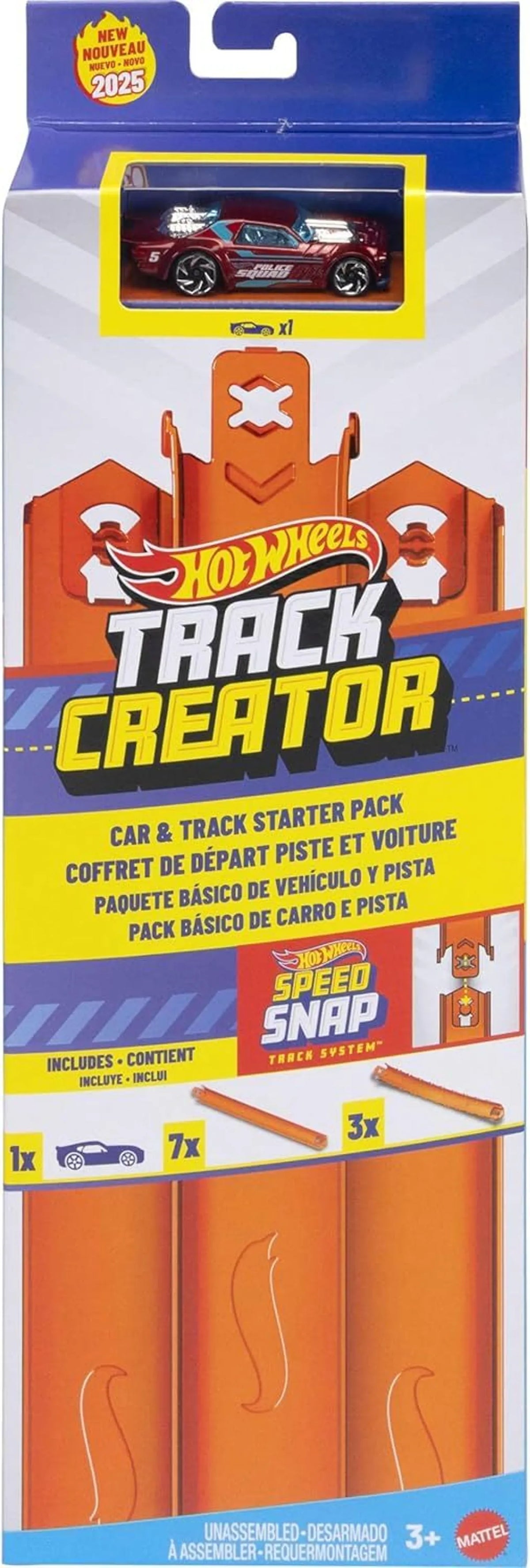 Hot Wheels Track Creator Straight Track Pack
